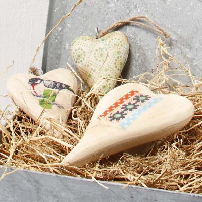 A wooden Heart for hanging