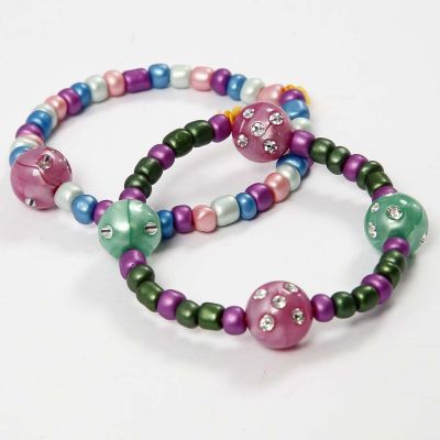 Bracelets made with Elastic Cord