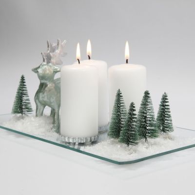 A Christmas Decoration with Candles