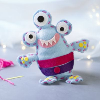 Monster i filt