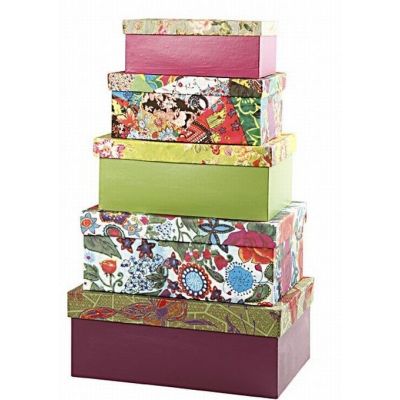 Decorated Storage Boxes