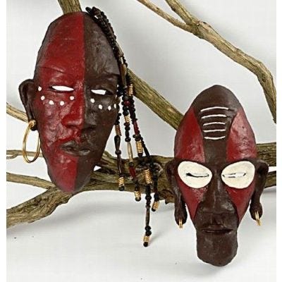 African tribal masks