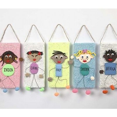 Papier-Mâché Icons with Foam Clay and Silk Clay