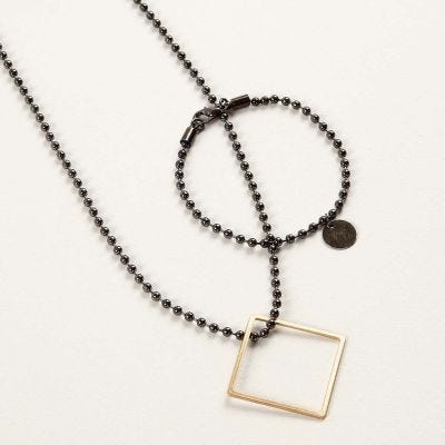 Bead Chain Jewellery with Pendants