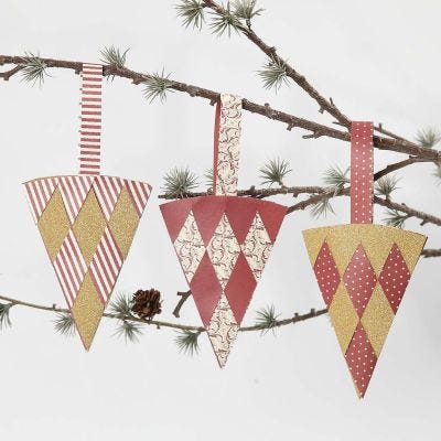 A woven Cone from Design Paper