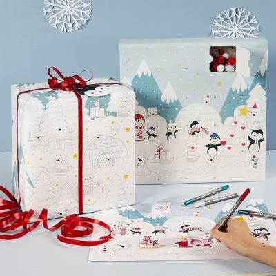 Colour in an Advent Calendar
