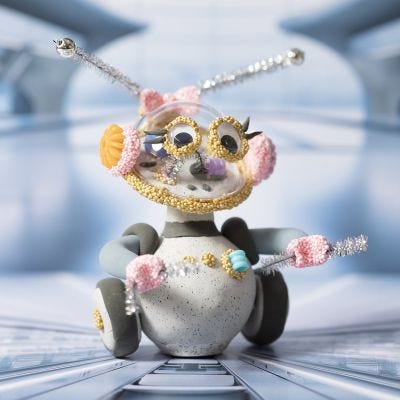 Girl robot