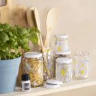 Upcycle and reuse jam jars