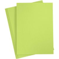 Card, A4, 210x297 mm, 180 g, light green, 20 sheet/ 1 pack
