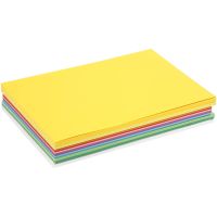 Spring Cardboard, A4, 210x297 mm, 180 g, assorted colours, 300 ass sheets/ 1 pack