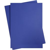 Card, A2, 420x600 mm, 180 g, royal blue, 10 sheet/ 1 pack