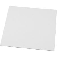 Canvas Panel, size 20x20 cm, 280 g, white, 1 pc