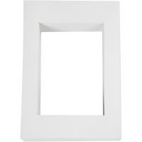 Picture Mount, size 19,8x28 cm, 500 g, white, 100 pc/ 1 pack