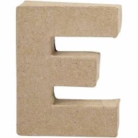 Letter, E, H: 10 cm, W: 7,5 cm, thickness 1,7 cm, 1 pc