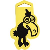 Foam Stamp, Crow, size 66x110 mm, thickness 22 mm, 1 pc