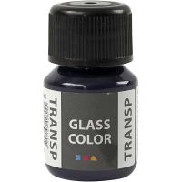 Glass Color Transparent, navy blue, 30 ml/ 1 bottle