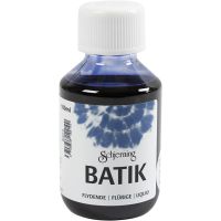 Batik dye, brilliant blue, 100 ml/ 1 bottle