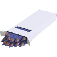 edu jumbo coloured pencils, thickness 10 mm, lead 6,25 mm, blue, 12 pc/ 1 pack