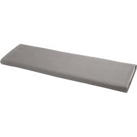 Fabric, W: 145 cm, 140 g, warm grey, 10 m/ 1 roll
