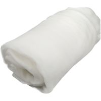 Polyester Wadding, W: 160 cm, thickness 1 cm, 100 g, 5 m/ 1 roll