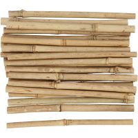 Bamboo stick, L: 20 cm, thickness 8-15 mm, 30 pc/ 1 pack