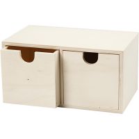 Chest of Drawers, size 9,2x17,7 cm, 1 pc