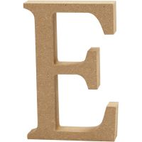 Letter, E, H: 13 cm, thickness 2 cm, 1 pc