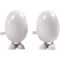 Mechanical Figures, H: 7 cm, white, 2 pc/ 1 pack