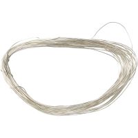 Sterling Silver Wire, thickness 0,3 mm, sterling silver, 5 m/ 1 roll, 3,05 g
