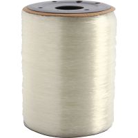 Elastic Beading Cord, round, thickness 0,8 mm, 1000 m/ 1 roll