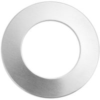 Metal Tag, Ring, D 32 mm, hole size 19,32 mm, thickness 1,3 mm, aluminum, 9 pc/ 1 pack