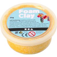Foam Clay®, yellow, 35 g/ 1 tub
