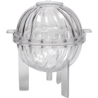 Candle Mould, Spiral sphere, H: 70 mm, 1 pc