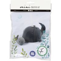 Mini Craft Kit, Whale and calf, 1 pack