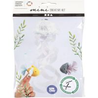 Mini Craft Kit, Jellyfish and fish, 1 pack