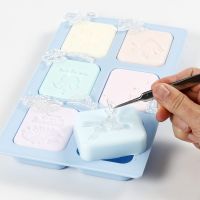 How to make relief designs in handmade bars of soap