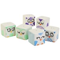 Adorable salt & pepper sets decorated with owls