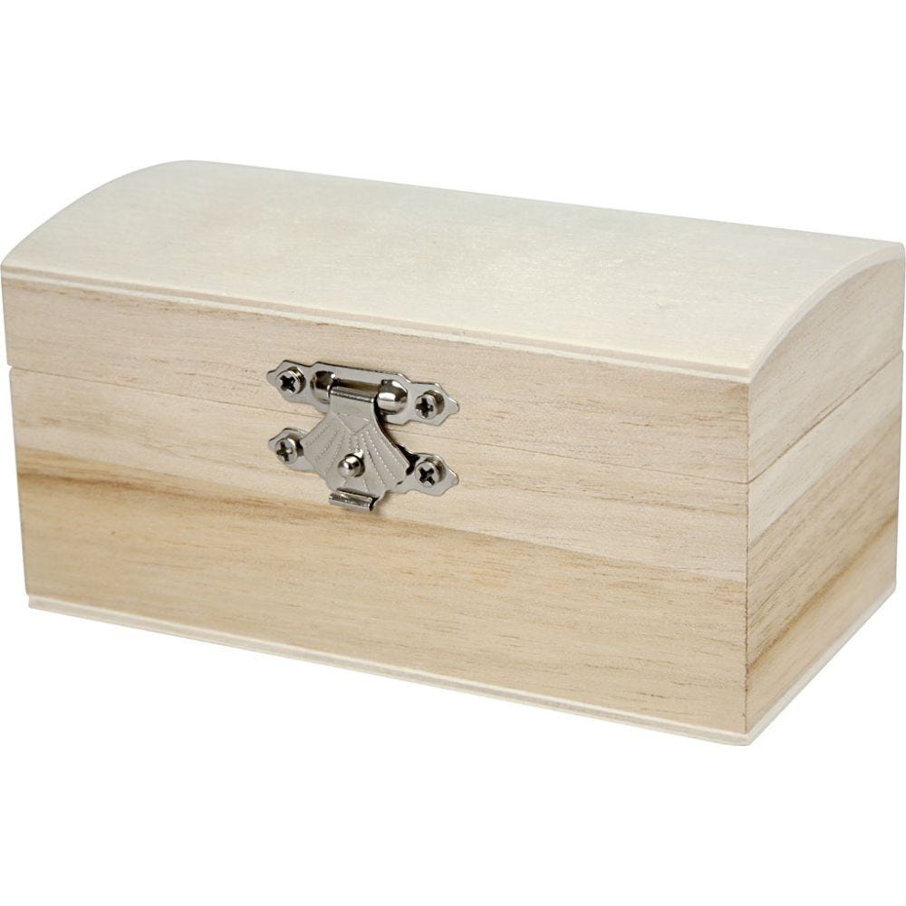 Treasure chest, size 11,5x5,8x5,8 cm, 1 pc