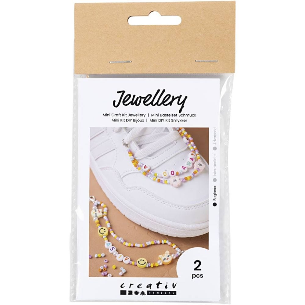 Mini Craft Kit Jewellery, Charms, 1 pack