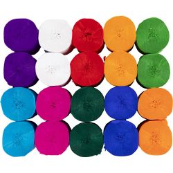 Crepe Paper Rolls