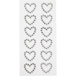 Rhinestone hearts