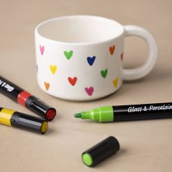 Glass and Porcelain Markers