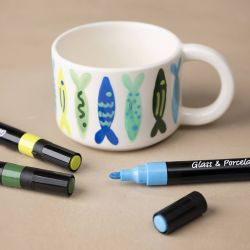 Glass and Porcelain Markers