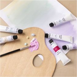 Gouache Paint, pastel colours, 6x20 ml/ 1 pack