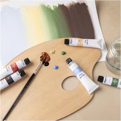 Gouache Paint, nature colours, 6x20 ml/ 1 pack