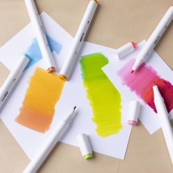 Illustration Marker, line 1+8 mm, additional colours, 24 pc/ 1 pack
