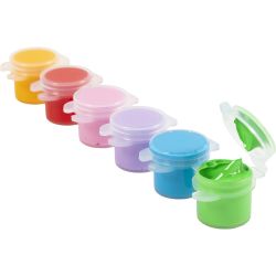 Plus Color Craft Paint, colorful, 6x5 ml/ 1 pack