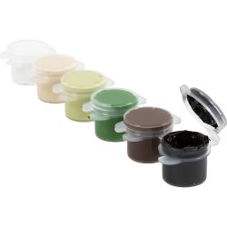 Plus Color Craft Paint, natural, 6x5 ml/ 1 pack