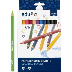 edu Jumbo Coloured Pencils