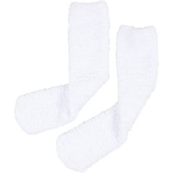 Fluffy Socks, size One-size, white, 1 pair